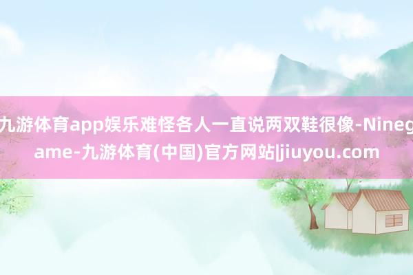 九游体育app娱乐难怪各人一直说两双鞋很像-Ninegame-九游体育(中国)官方网站|jiuyou.com