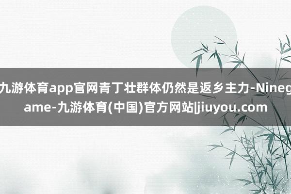 九游体育app官网青丁壮群体仍然是返乡主力-Ninegame-九游体育(中国)官方网站|jiuyou.com